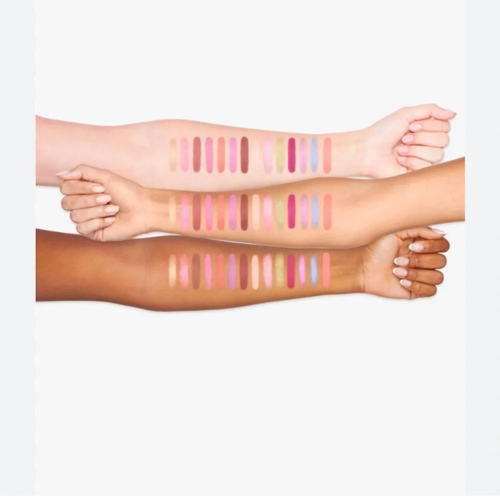 NEW Too Faced Pinker Times Ahead eye shadow x14 Palette vibrant pigment
